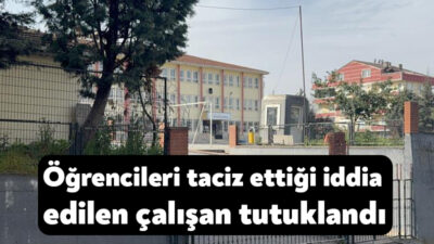Kocaeli'nin Çayırova ilçesinde 2 ilkokul öğrencisini taciz ettiği öne sürülen