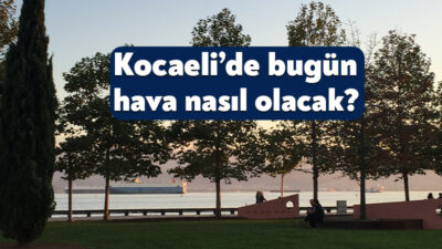 Kocaeli'de 5 Haziran'da etkili olan sıcak havanın ardından 6 Haziran