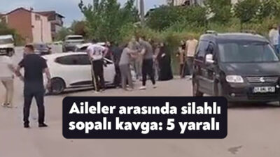 Kocaeli'nin Gölcük ilçesinde iki aile arasında sokakta çıkan kavgada 4