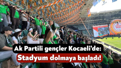 Ak Parti Gençlik Kolları tarafından organize edilen ‘Gençlik Şöleni’ programı
