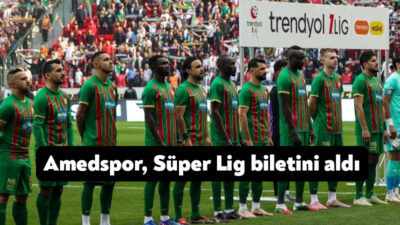Iğdırspor ile 3-3 berabere kalan Amedspor, rakibi Erokspor'un Pendikspor ile