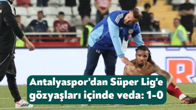 Trendyol Süper Lig'in 34. ve son haftasında Antalyaspor, sahasında Kocaelispor'u