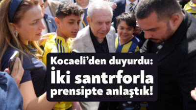Fenerbahçe Kulübü Başkan Adayı Aziz Yıldırım, Kocaeli'de taraftarlarla bir araya