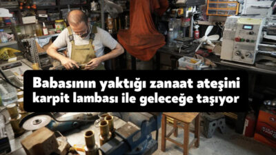 Kocaeli'de emekli makine teknisyeni 48 yaşındaki Ender Samsa, merhum babasından