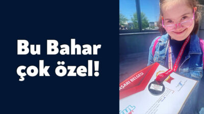 Körfezli özel sporcu Bahar Demirci yüzmede Türkiye ikincisi oldu.