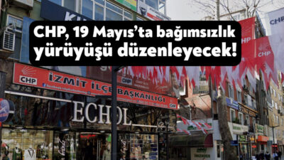 CHP İzmit İlçe Başkanlığı, 19 Mayıs Atatürk’ü Anma, Gençlik ve