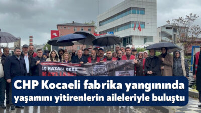 CHP Kocaeli İl Örgütü, 1 Mayıs Emek ve Dayanışma Günü