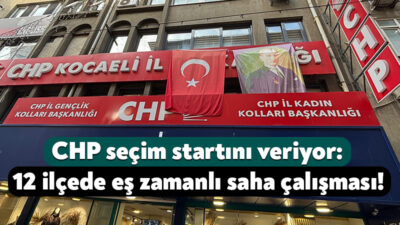 Cumhuriyet Halk Partisi Kocaeli İl Başkanı Erdem Arcan, Genel Başkan