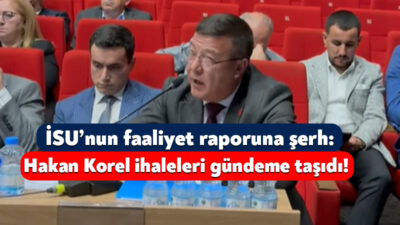 Kocaeli Kongre Merkezi’nde İSU Genel Müdürlüğü’nün genel kurulu görüşüldü. CHP’den