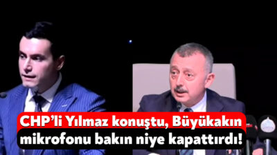Kocaeli Büyükşehir Belediyesi’nin mayıs ayı meclis toplantısında CHP’li Ozan Yılmaz