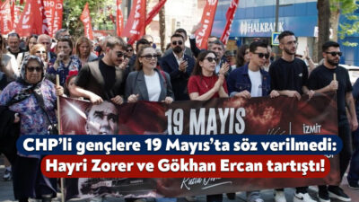 19 Mayıs Gençlik ve Spor Bayramı nedeniyle CHP İzmit İlçe