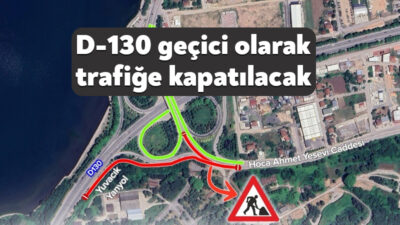 Kocaeli Büyükşehir Belediyesi tarafından Başiskele Yeşilyurt Mahallesi D-130 Karayolu Başiskele