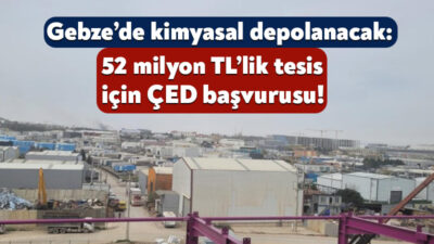 Dizayn Konsept Lojistik Şirketi, Gebze’nin Balçık Mahallesi’nde kimyasal depolamak için
