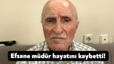 Bahçecik İlkokulu eski müdürü ve eski Gölcük İlçe Milli Eğitim