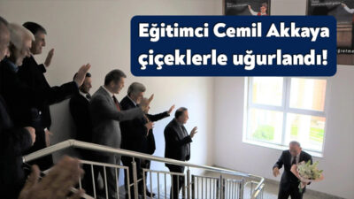Kocaeli İl Millî Eğitim Müdür Yardımcısı Cemil Akkaya, emekliliğe ayrıldı.