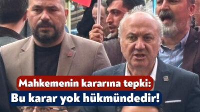 Ankara Bölge İdare Mahkemesi’nin kararı doğrultusunda CHP’ye mutlak butlan getirildi.