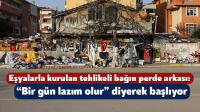 Evlerde bir köşeye bırakılan kullanılmayan eşyalar, atılmaya kıyılamayan eski kıyafetler,