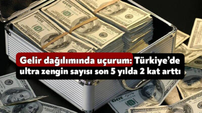 Türkiye'de gelir dağılımındaki uçurum uluslararası raporlara da yansıdı. Knight Frank