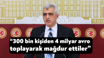 DEM Parti Kocaeli Milletvekili Ömer Faruk Gergerlioğlu, yurt dışında yaşayan
