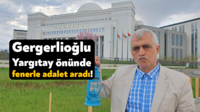 Ömer Faruk Gergerlioğlu, Yargıtay önünde yaptığı dikkat çekici eylemle yargı