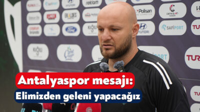 Kocaelispor, Trendyol Süper Lig'in 34. haftasında deplasmanda karşılaşacağı Antalyaspor maçının