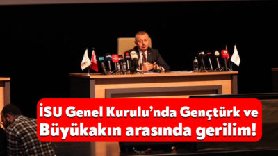 Kocaeli Kongre Merkezi’nde İSU Genel Müdürlüğü’nün genel kurulu görüşüldü. Genel