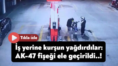 Kocaeli'de bir iş yerine motosikletli kişilerce düzenlenen silahlı saldırıya ilişkin