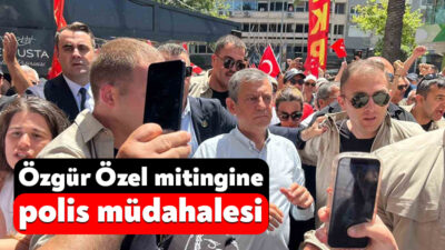 Mahkeme kararıyla CHP Genel Başkanlığı görevinden alınan Özgür Özel’in İzmir’de