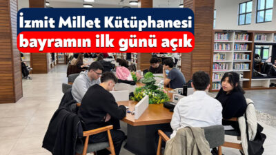 Kocaeli Büyükşehir Belediyesi’nin “Kütüphanem Kocaeli” bünyesinde hizmet veren kütüphaneleri Kurban