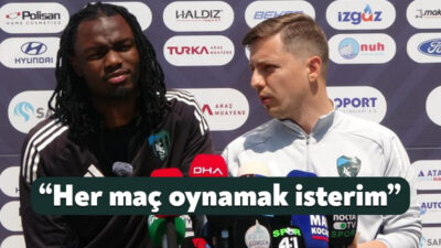 Trendyol Süper Lig'in 33. haftasında Fatih Karagümrük'ü konuk edecek Kocaelispor'da