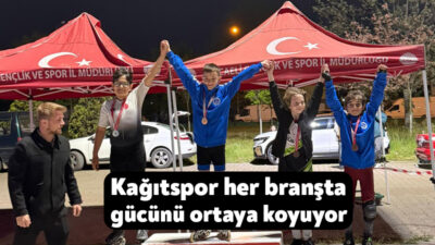 Kocaeli Büyükşehir Belediyesi Kağıtspor Kulübü, farklı branşlarda elde ettiği derecelerle