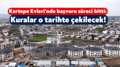 Kocaeli Büyükşehir Belediyesi iştiraki Kent Konut A.Ş. tarafından projelendirilen “Kartepe