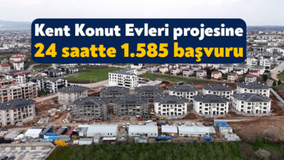 Kocaeli Büyükşehir Belediyesi iştiraki Kent Konut A.Ş. tarafından hayata geçirilen
