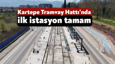 Kocaeli Büyükşehir Belediyesi’nin ulaşım yatırımları kapsamında iki ilçeyi birbirine bağlayacak