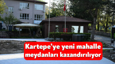 Kartepe Belediye Başkanı Av. M. Mustafa Kocaman, yapımı devam eden