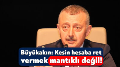 Kocaeli Büyükşehir Belediye Başkanı Tahir Büyükakın, neredeyse her maddeye şerh