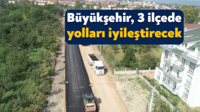 Kocaeli Büyükşehir Belediyesi, havaların ısınması ile birlikte asfalt sezonunu açtı.