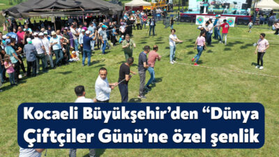 Kocaeli Büyükşehir Belediyesi, “Dünya Çiftçiler Günü” dolayısıyla bu yıl 11’incisini