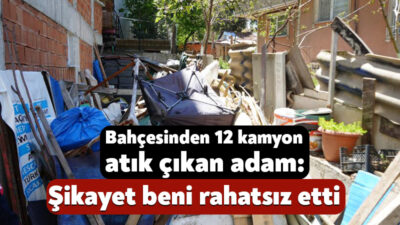 Kocaeli'de emekli vatandaşın yeni yaptırdığı evinin bahçesinde satmak için biriktirdiği