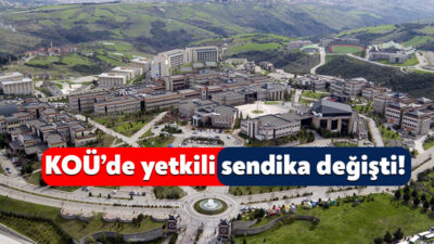 Kocaeli Üniversitesi’nde 549 üyesi bulunan Eğitim Bir Sen Kocaeli Şubesi’ndeki