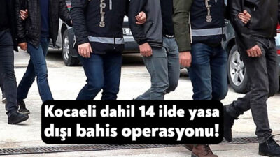 Düzce Cumhuriyet Başsavcılığı’nın yasa dışı bahisle mücadele kapsamında yürüttüğü soruşturma
