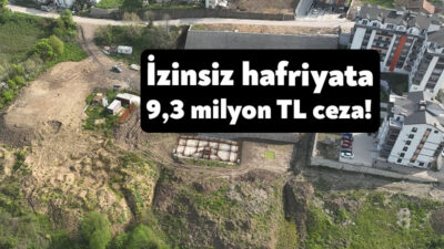 Kocaeli Büyükşehir Belediyesi, hafriyat ve inşaat atıklarını kaçak olarak doğal