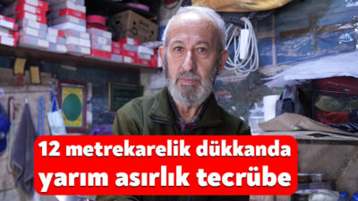 Kocaeli'de 12 metrekarelik dükkanında kaybolmaya yüz tutan bıçakçılık zanaatını yaşatmaya
