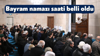 Kurban Bayramı’na kısa bir süre kala Kocaeli’de bayram namazının saati