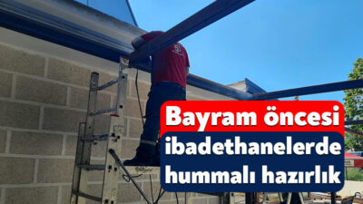 Kocaeli Büyükşehir Belediyesi, Kurban Bayramı öncesinde cami ve mescitlerde bakım