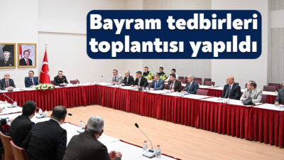 Kocaeli’de Vali İlhami Aktaş başkanlığında Kurban Bayramı’na ilişkin tedbir toplantısı