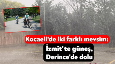 Kocaeli'de Kurban Bayramı tatilini fırsat bilen vatandaşlar İzmit Sahili'nde güneşli