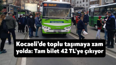 Geçtiğimiz Büyükşehir meclisinde komisyona gönderilen ulaşım ücretlerine zam yapılmasına ilişkin