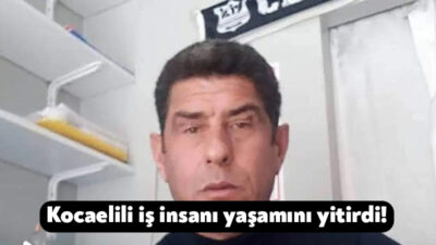 Kocaeli’nin tanın iş insanlarından birisi olan Cevat Sarı, iş yerinde