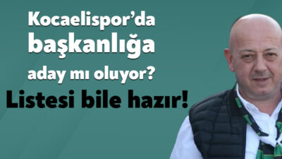 Kocaelispor’da gözler 24 Mayıs Pazar günü gerçekleştirilecek kongreye çevrildi. Kocaeli